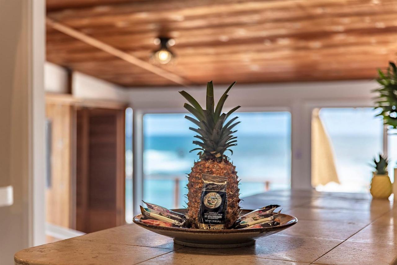 Hawaii Oceanfront Beach House Paradise On The Beach Family Activities هاليوا المظهر الخارجي الصورة